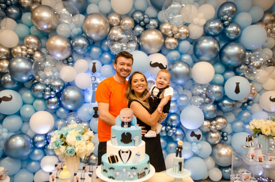 Aniversário Infantil em Divinópolis-MG, no Espaço Barbado Kids - Murilo 1 ano - Fotógrafo Laura Brandão Fotografia