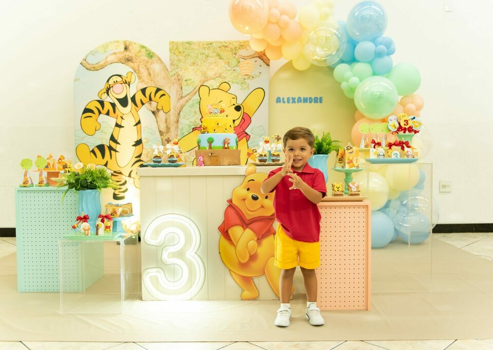 Aniversário Infantil em Divinópolis-MG, na Estação Piuí - Alexandre 3 anos - Fotógrafo Laura Brandão Fotografia