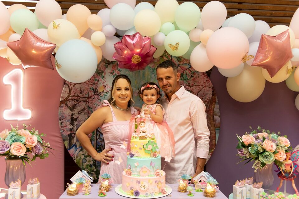 Aniversário Infantil em Divinópolis-MG, Ana Cecília 1 ano  - Fotógrafo Laura Brandão Fotografia